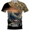 3D Printed Sports Fast Drying Breathable Men's T-shirt Outdoor Street Fun Fashion Casual Short Sleeved Summer Top
