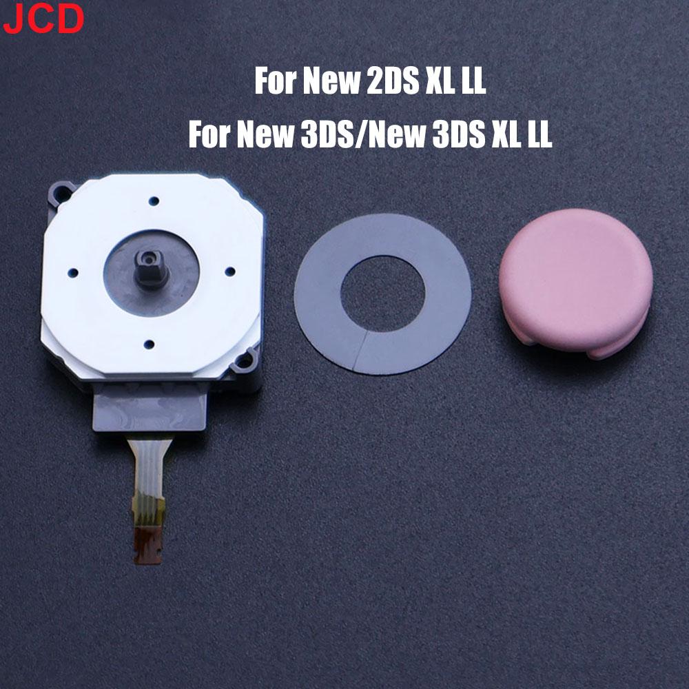 JCD 1set For 3DS 3DSXL 3DSLL Controller Analog Dust Ring PAD Rocker Stick Cap For New 2DS 3DS LLXL 3D Thumbstick Joystick Button
