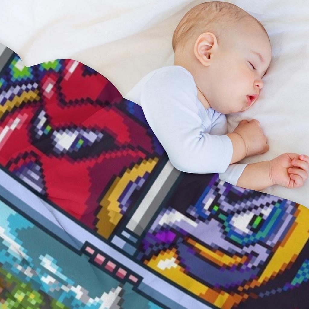 Stage Select Throw Blanket Tourist Flannels Soft Plush Plaid Thermal Blankets