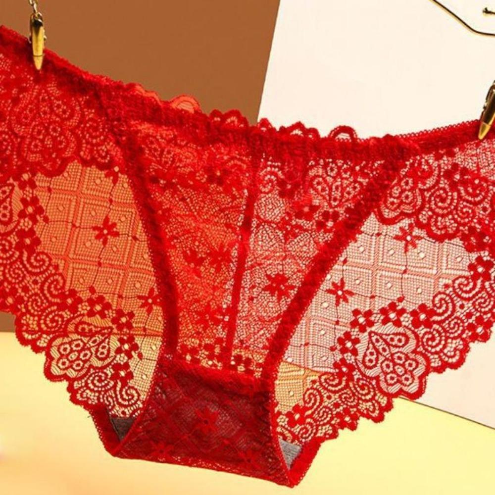 1PCS/Set Lace Sexy  Panties Women's Underpants Female Linger Low Waist Underwear Women Pantys Lingerie