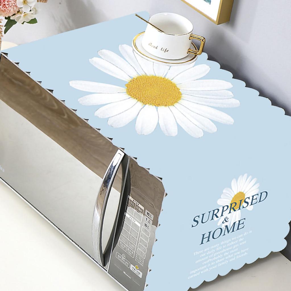 Pânză Acoperitoare Cuptor cu Microunde Cuptor Drăguț Protecție Praf Universală Rezistentă la Ulei Stil Nordic Piese Simple