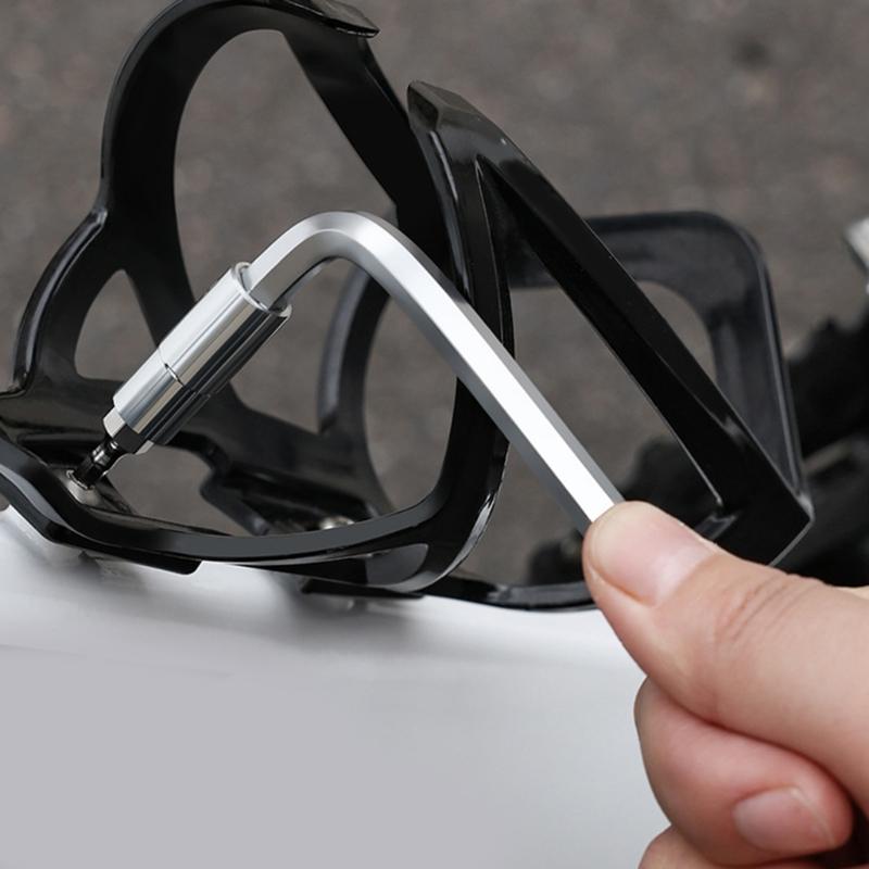 Compacts Multifunction Hexagons Key Tire Repair Tool With Nonslip Grip Light Weight for Bicycles Maintenance