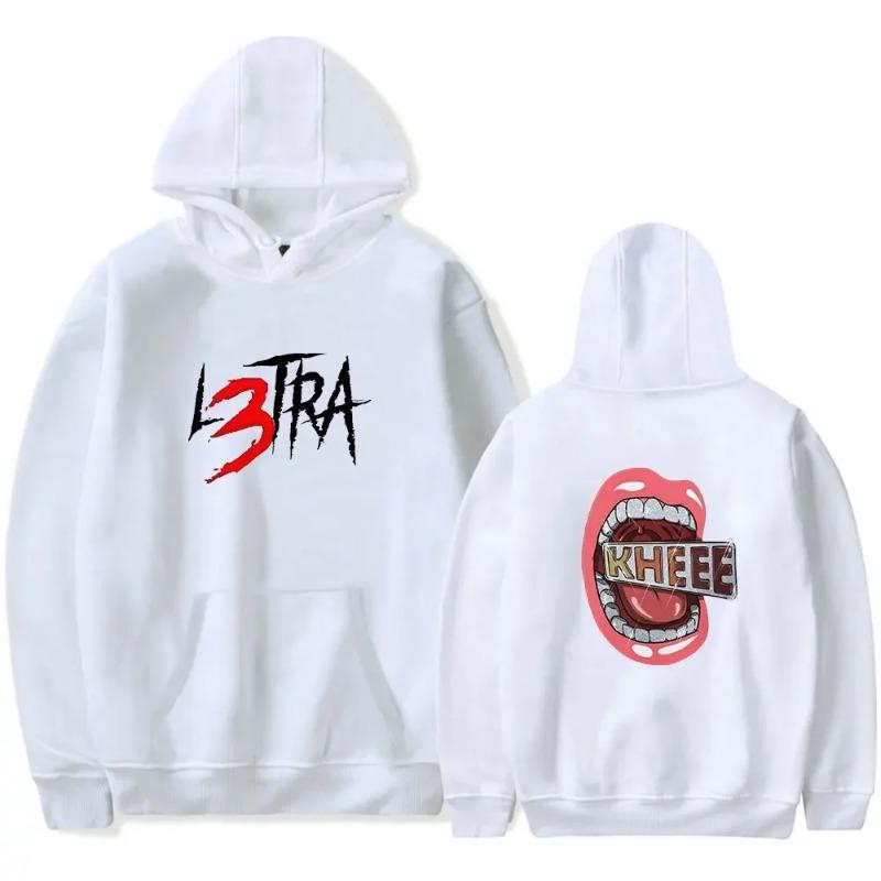 

Женская модная повседневная толстовка с капюшоном Luar La L Merch L3TRA Толстовка с капюшоном с длинными рукавами Модные пуловеры с капюшоном и толстовки женские S