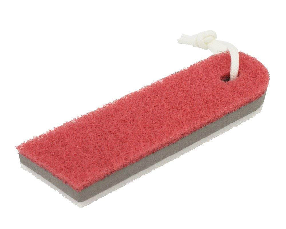 Towa Sangyo Bathroom Cleaning Sponge, Red, Approx. 4.5 x 2.5 x 16.4 cm, Mold Removal Stick, Set of 10