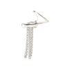 Party Women Zinc Zinc Alloy Elf Clip Earrings Tassel Chain Earrings Female Ear Cuff Without Piercing  Earring