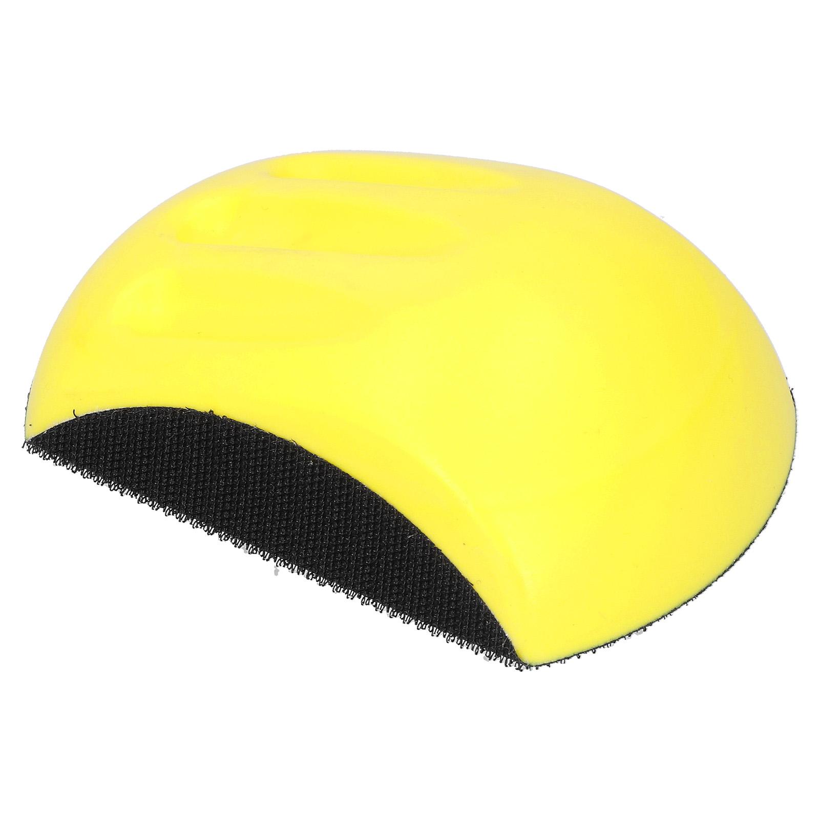 

Hand Sanding Pad Hook and Loop Fastener Manual Handheld Grinding Block Polishing Disc5in 125mm