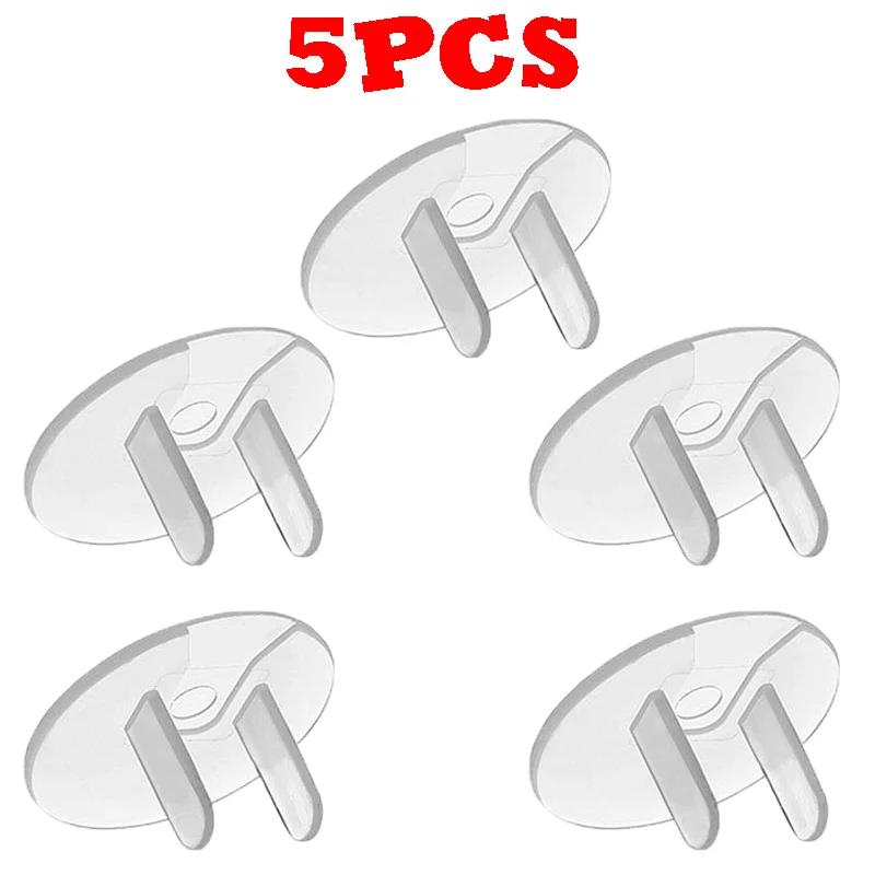1/20Pcs Baby American Standard Electrical Safety Socket Protective Cover Clear Safety Plug Outlet Protection Kid Safety Supplies Set
