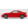 Aoshima Bunka Kyozai 1/32 Scale Rakupla Snap Kit No.08-PR Toyota 86 Pure Red Pre-Colored Plastic Model Kit (Automobile)