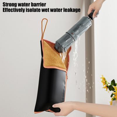 Foldable Umbrella Cover Water-Resistant Oxford Fabric Umbrella Storage Bag Portable Wet Umbrella Bag