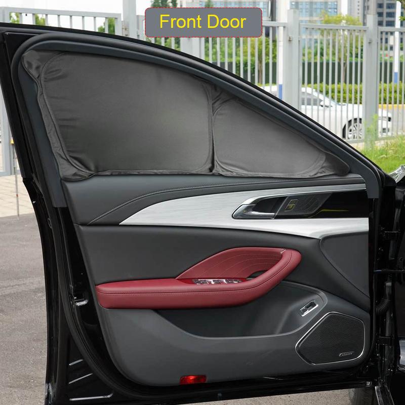 Car Black Windows Privacy Sunshade For HONGQI H5 2020-Present Auto Anti-UV Heat Insulation Protect Cover Interior Accessories