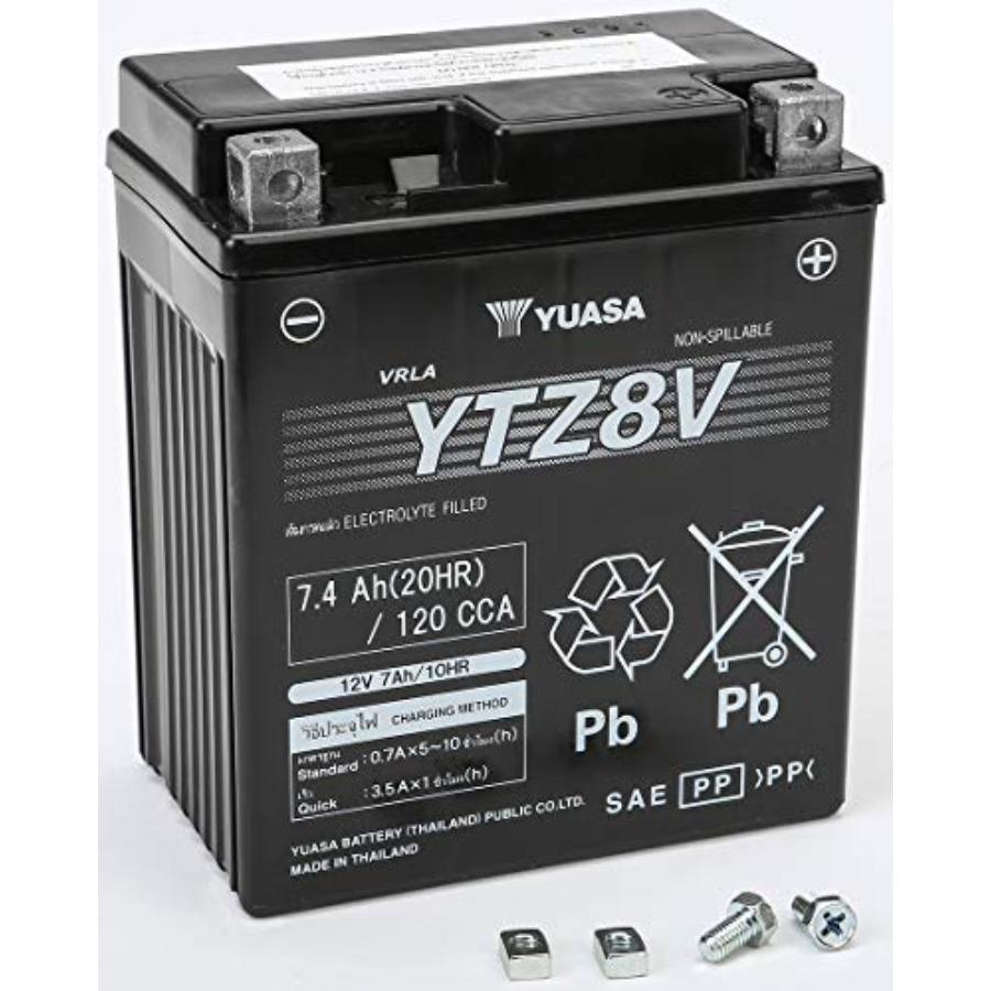

YTZ8V Factory Activated YTZ High Performance AGM Battery for Reliable StartStop Systems in Motorcycles and Small Vehicles with United States