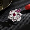 Senior brosjer blomst blad brosje pins for kvinner dress anheng mote brosjer smykker