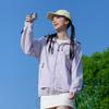 UPF100 + Outdoor Sunscreen Clothing Women's Fashion Sunscreen Jacket Top Summer Loose Ice Breathable Sunscreen Clothing