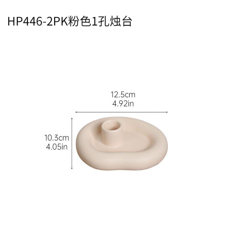 

Cartoon Geometric Candle Holder Ceramic Candle Holder Candelabrum Desktop Storage Tray Home Decoration Wedding Centerpieces