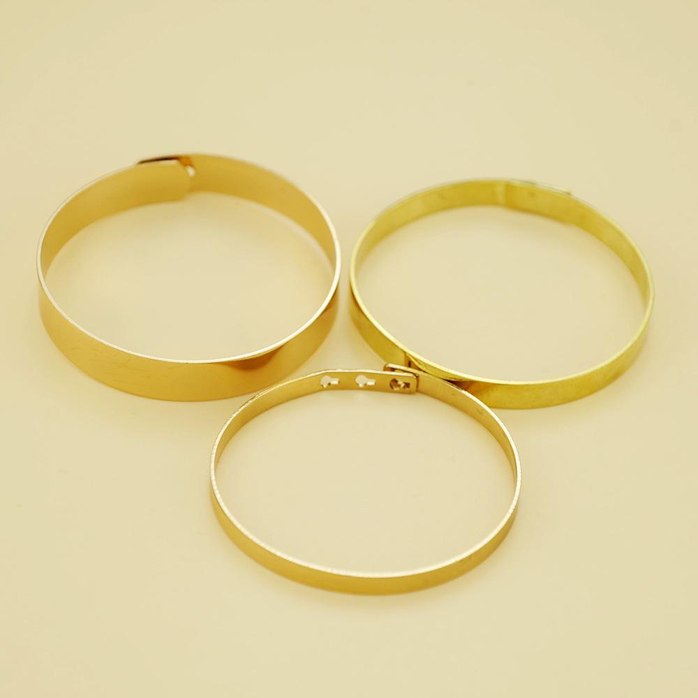Pure Copper Lightweight Luxury Niche Design Bracelet - High-End Temperament Bangle Accessories