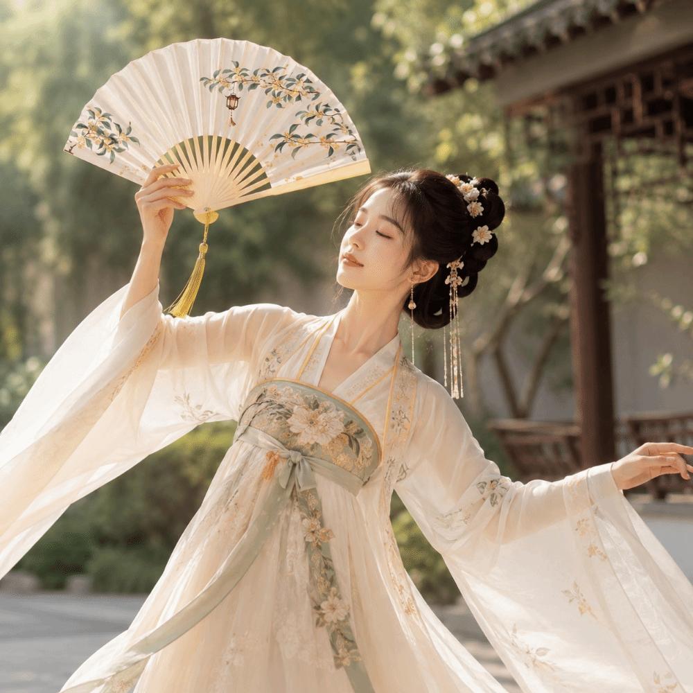 Chinese Style Hand Fan Collapsible Dance Fan Portable Folding Handheld Fan  Party