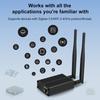 ZigBee 3.0 Dongle To Ethernet Compatible with Zigbee2 MQTT, Home Assistant, Z H A Open HAB , USB, And WiFi Gateway Coordinator