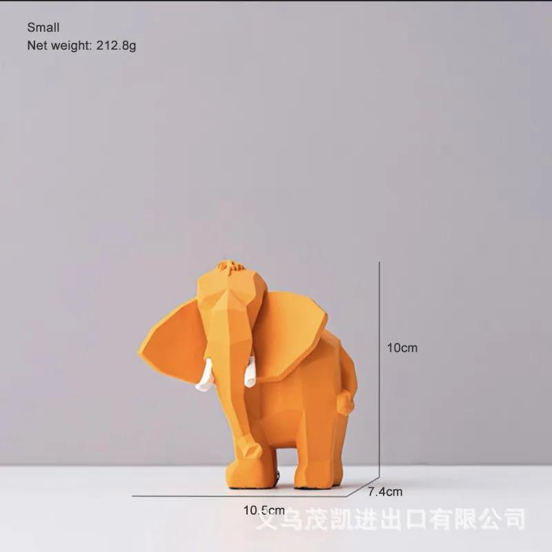 

Современный простой слон, украшение для дома, мягкое украшение для гостиной, тумба под телевизор, украшение стола на крыльце, подарок на новоселье