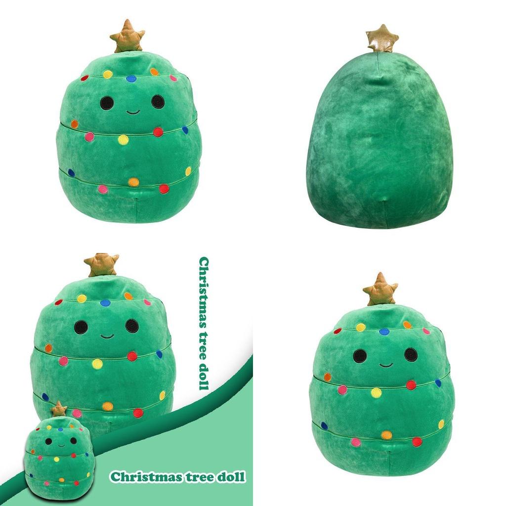 Carol The Christmas Tree Squishmallow Plush Toys Soft And Cozy Xmas Decoration Stuffed Doll For All Ages