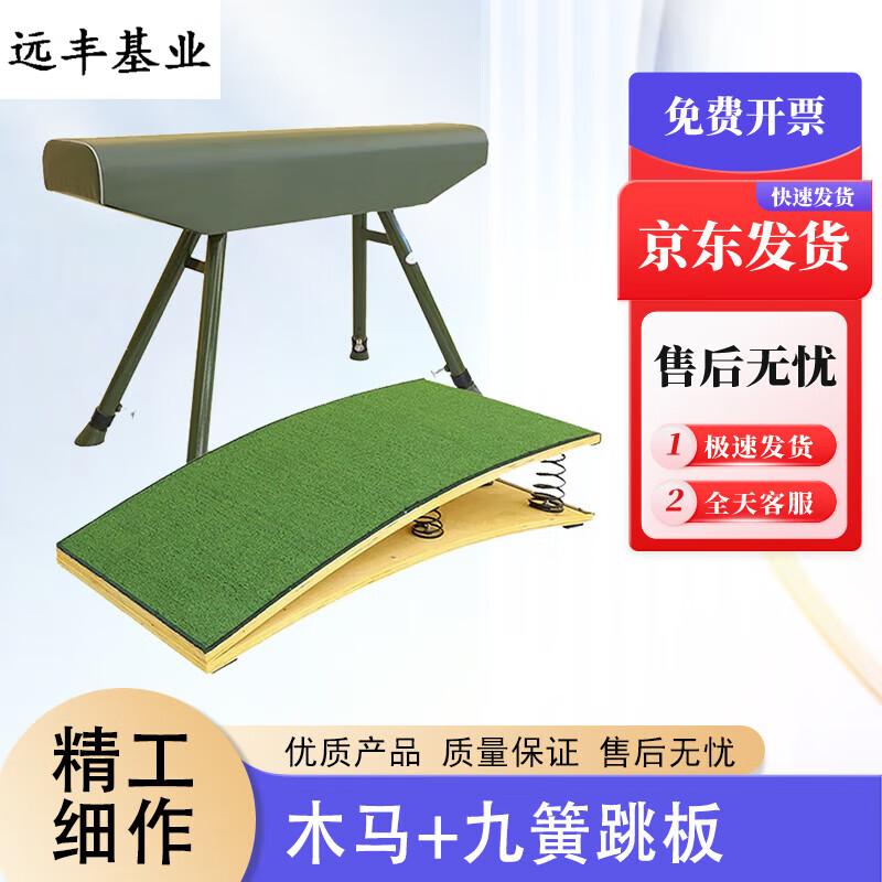 Gymnastics Vaulting Horse & Springboard Set