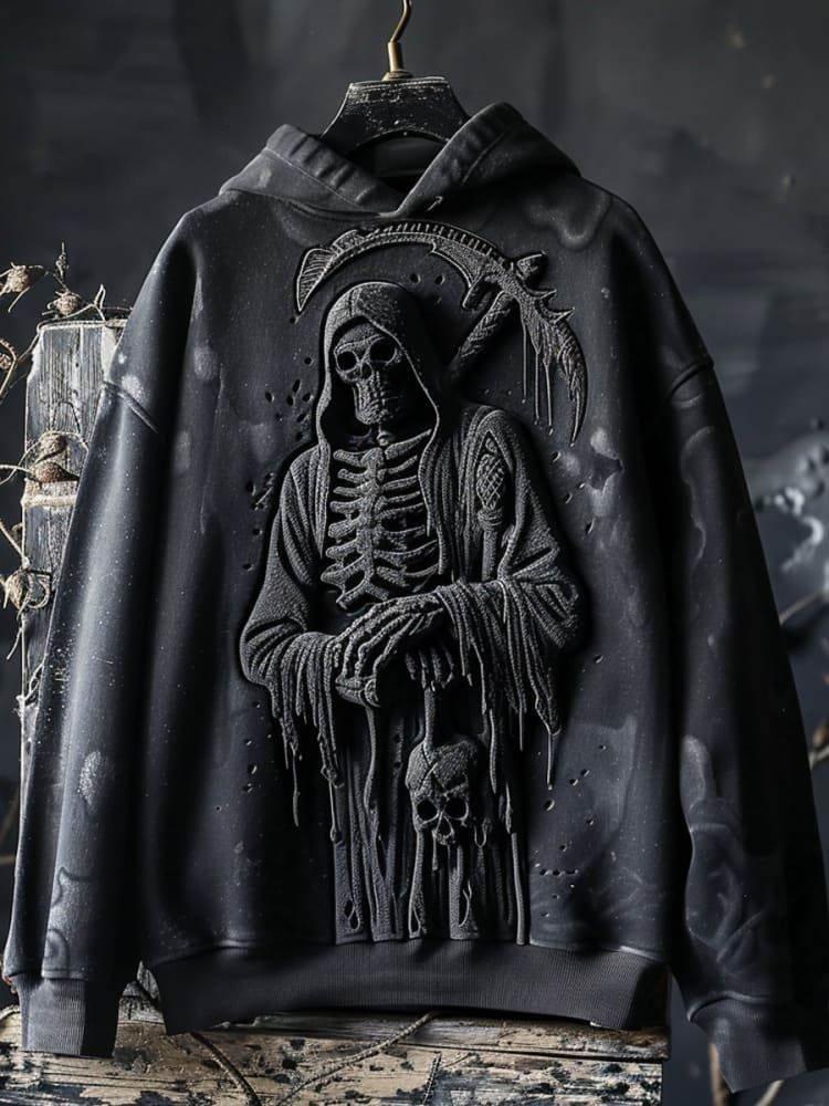 Herren Halloween Dunkler Stil Pullover Hoodie 3D Druck Herbst Winter