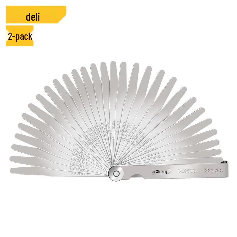 Deli 32-Piece Feeler Gauge Set 1
