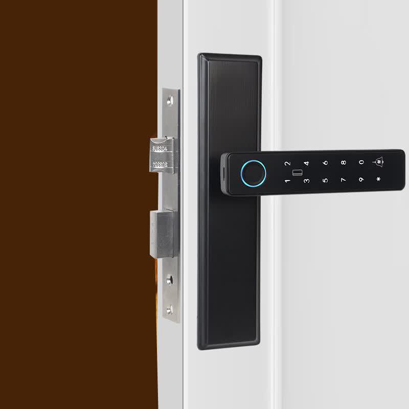 ZHOUYUEHENGSHENG Punch-Free Fingerprint Password Door Lock