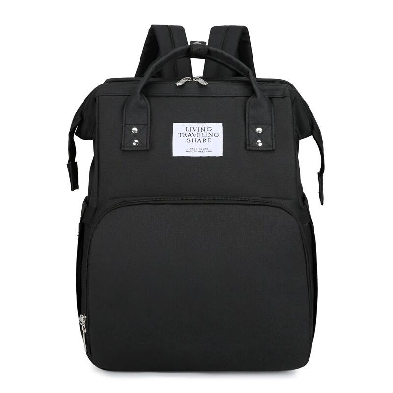 Lishen Portable 2-in-1 Foldable Baby Crib and Diaper Bag