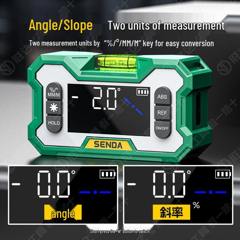 Shengda Digital Green Laser Level Inclinometer (CN version)