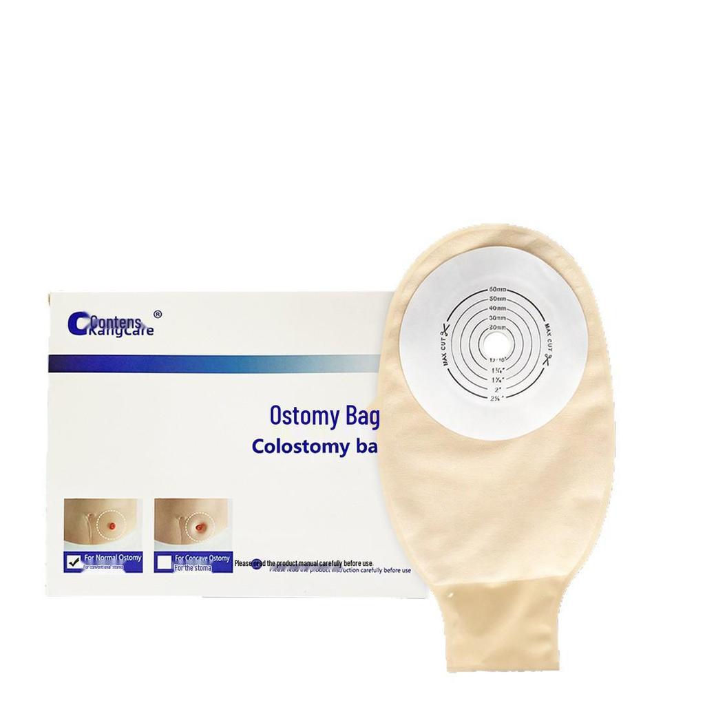 Ultra-Thin 0.7mm Gel Ostomy/Fistula Bag, One-Piece Care Solution
