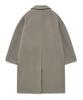 Covernat Wool Balmacaan Coat Beige
