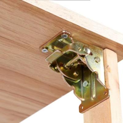90 Degree Folding Folding Hinge Steel Construction Self-Locking Mechanism Furniture Brackets Folding Support Bracket