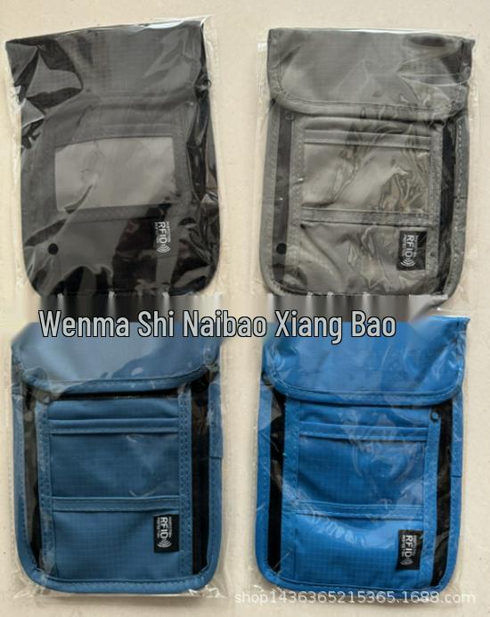RFID Blocking Anti-theft Sling Bag with Phone Radiation Protection & ID Card Holder