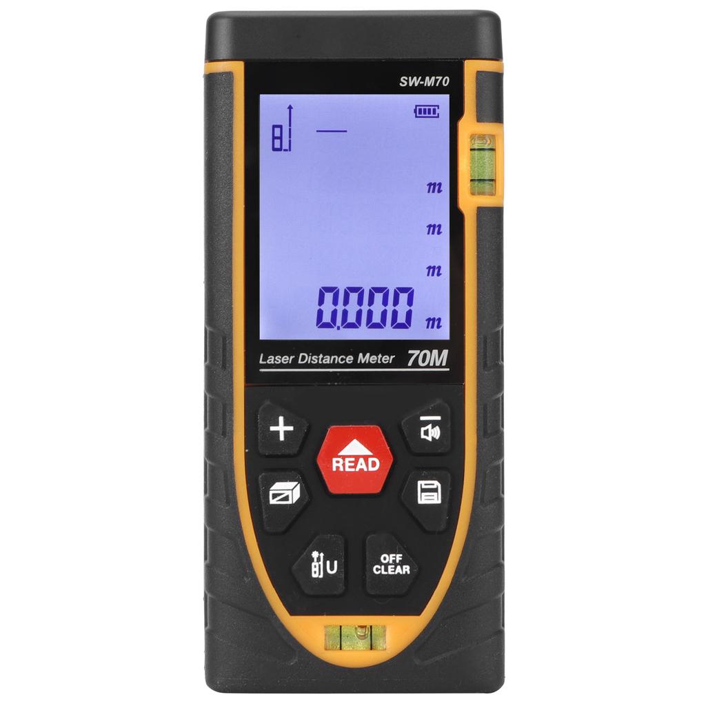 Laser Distance Measure Device Handheld Rangefinder High Accuracy Infrared Measuring Tool