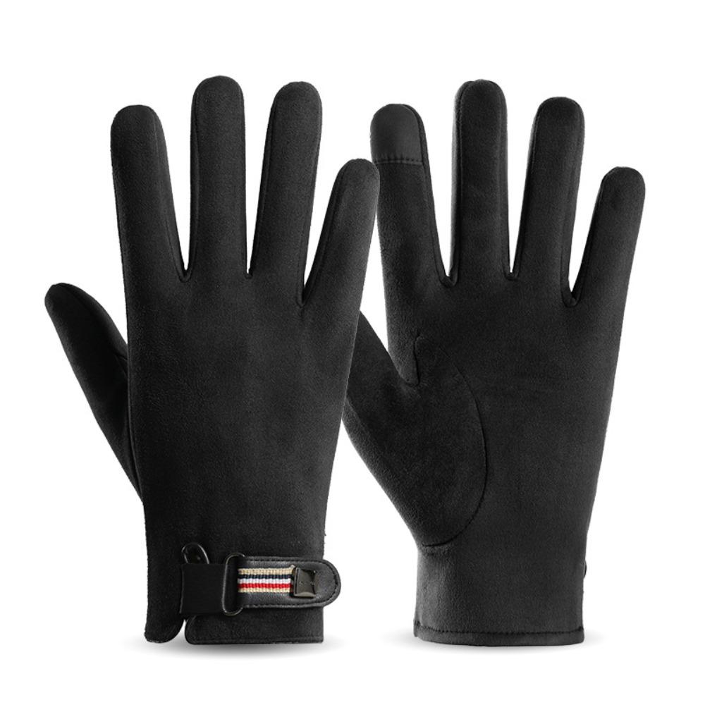 

Windproof Motorcycle Riding Gloves Anti-slip Outdoor Warm Gloves Fashion Men Winter Gloves Casual
