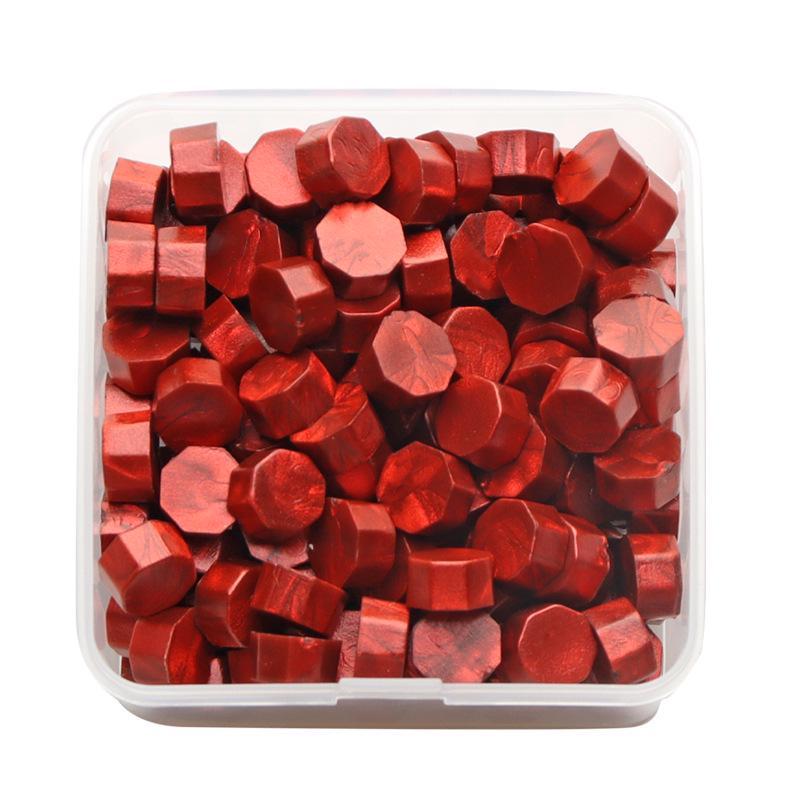 Metallic Wax Granules for Sealing Stamps: Ideal for Invitations, Envelopes & Letters.