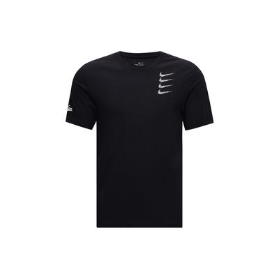 Four Hook Crew Neck Training Tee Men Tops Black CT6465-010