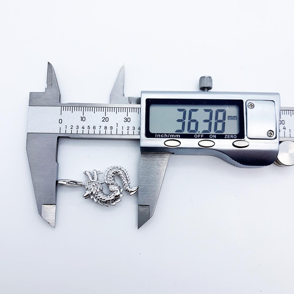 Dragon Dangle Charm Pendant Europe Style Vintage Jewelry Summer Gift For Women Men In Silver 925