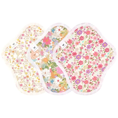 

AENUANCE Cloth Pads, Absorbent Sanitary Pads, 3-Piece Set, Thick, 10cc Capacity, Small, Non-Waterproof, AESH-3P-V09