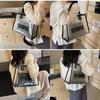 Large Capacity Transparent Jelly Tote Bag For Women Stylish Summer Shoulder Bag