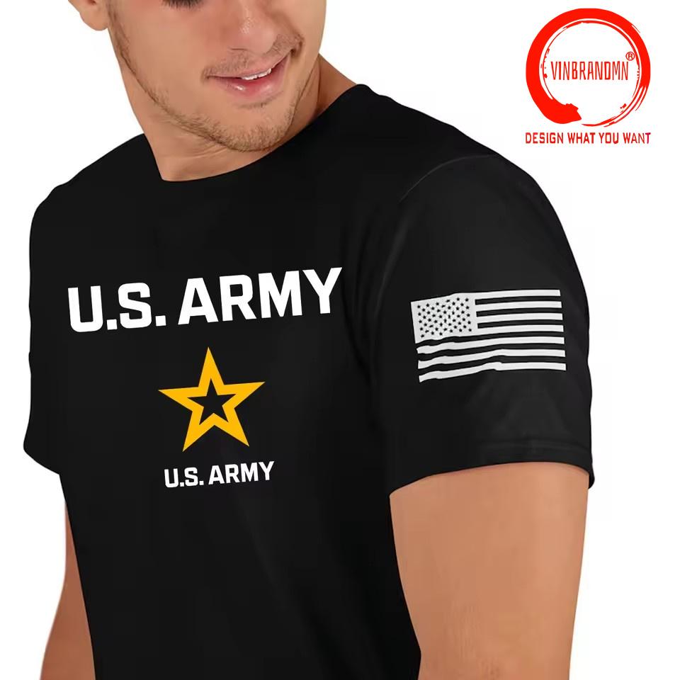 Us Army Military T Shirt Trendy Casual 100 Cotton Hiphop Street Tops Tee Shirt Classic Design United States Army Fashion Tshirt