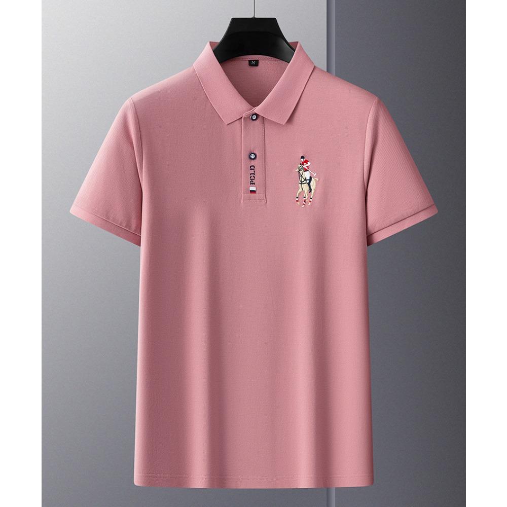 Men's Short-sleeved T-shirt Men's Polo Shirt  Embroidered T-shirt