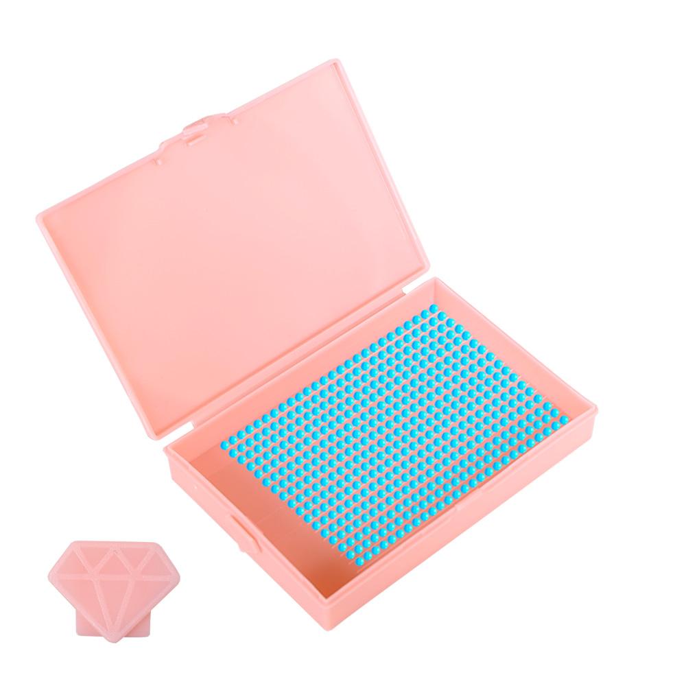 New Macaroon Colour DIY Multifunctional Diamond Painting Tray, Flip-Top Diamond Storage Tray Box, Easy To Place The Diamonds