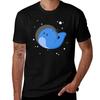 Space Whale Tshirt Casual Fashion Print Tee Top