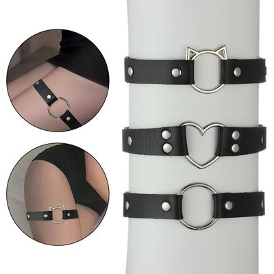Elastic Bondage Intimates Party Supplies Lingerie Gift Elastic Thigh Ring Garter Cosplay Cat Leg Chain Intimates Garter Belts