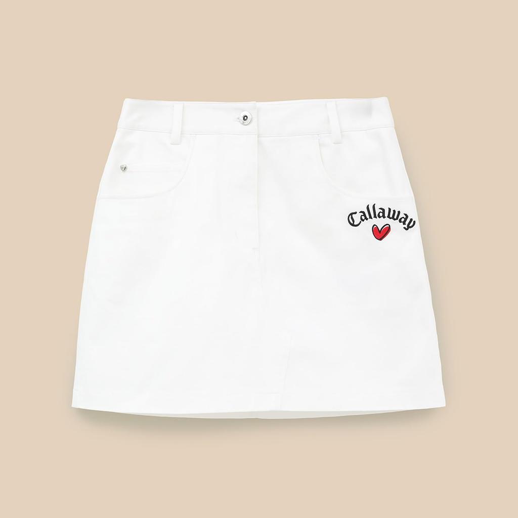 Skirt Golf C24128220 [Callaway] Women's [LOVE Series] / / 1030_White