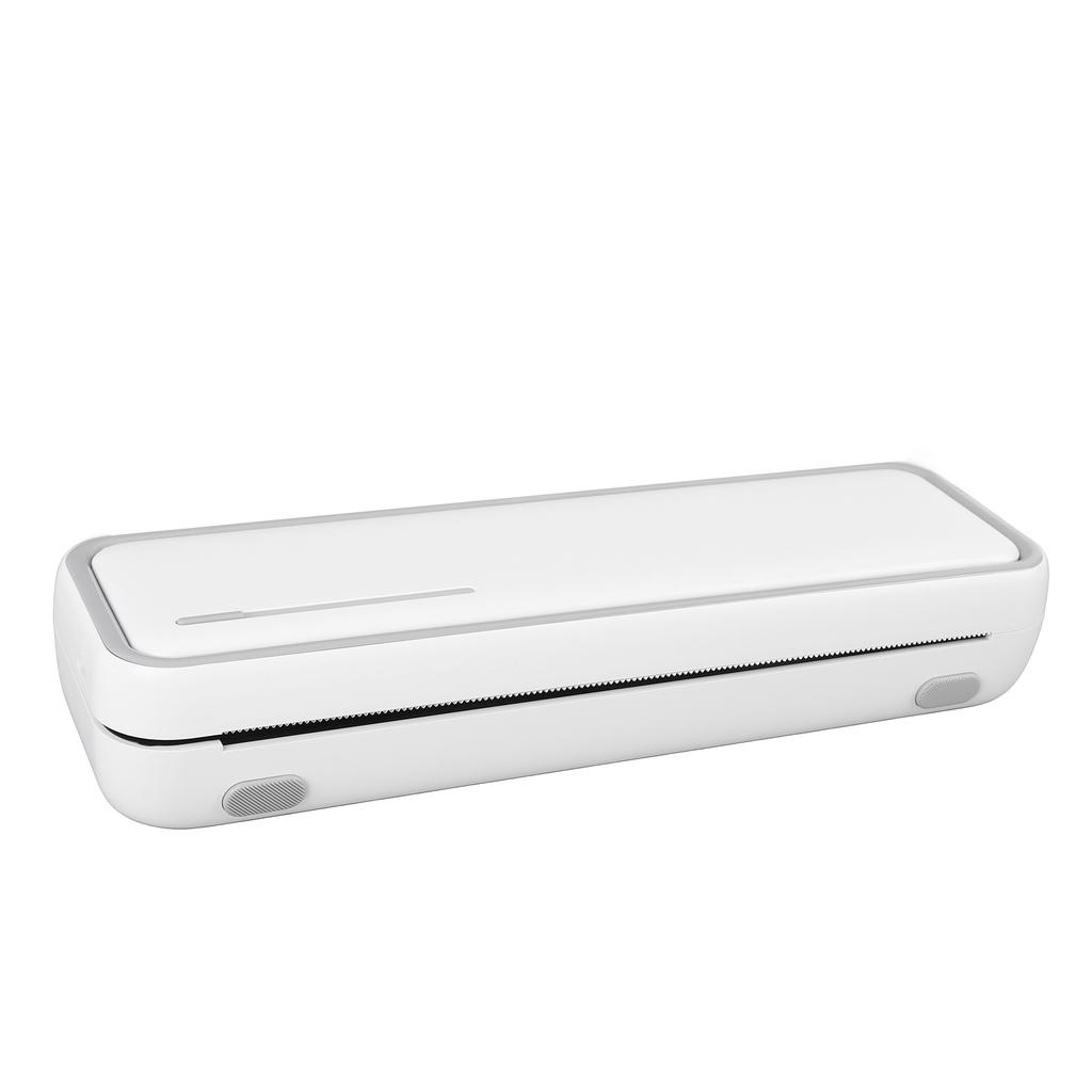 Portable A4 Thermal Printer Wireless Portable Printer Small Inkless Printer Compatible with Phone and Laptop for Home
