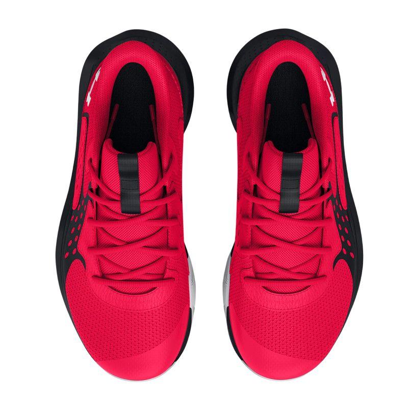 Under Armour Jet 23 GS Red Black Kids Sneakers White 3026635-600