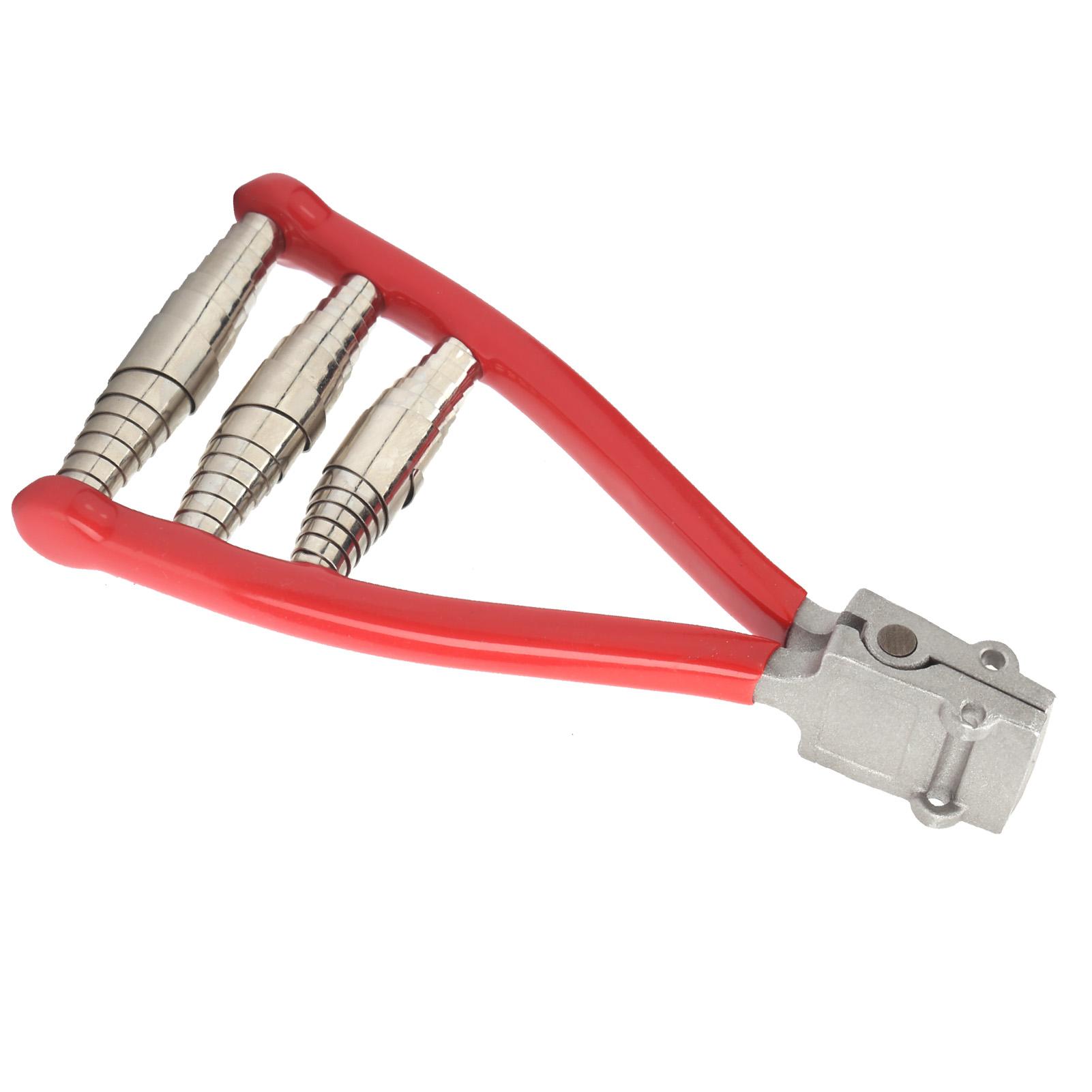 

Badminton Racket Starting Stringing Clamp Tennis Racket 3 Spring Starter Stringing Tool Badminton Racket Starter Clamp червоний