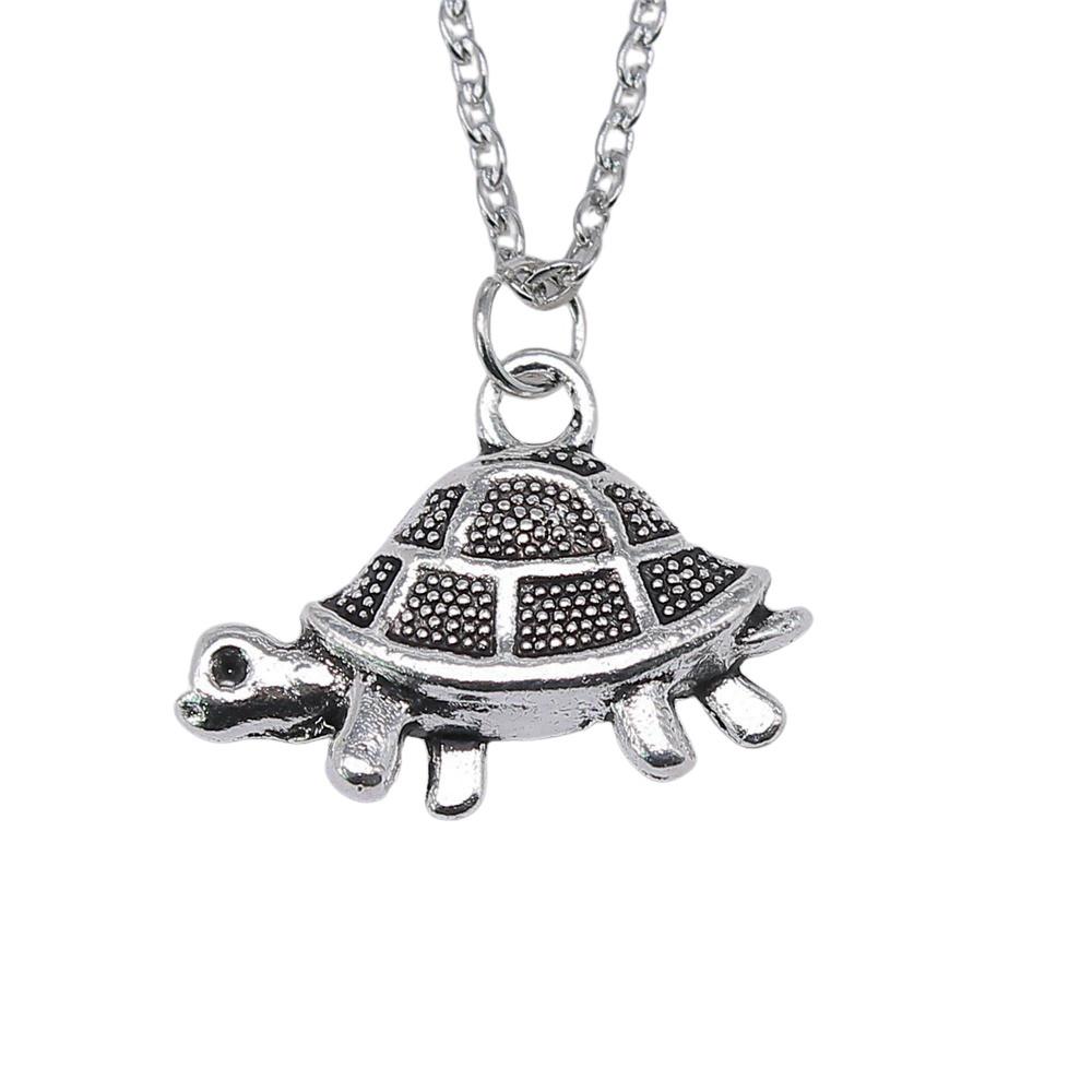 Seahorse Charm Necklace Ocean Marine Life Pendant Beach Vacation Nautical Jewelry 43cm Chain